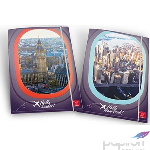 Gumis mappa A/4 Pigna Hello Travel 