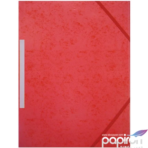 Gumis mappa A/4 piros prespán mintás OfficeArt