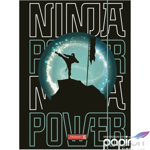 Gumis mappa BRUNNEN A/3  karton  Ninja  024   104703