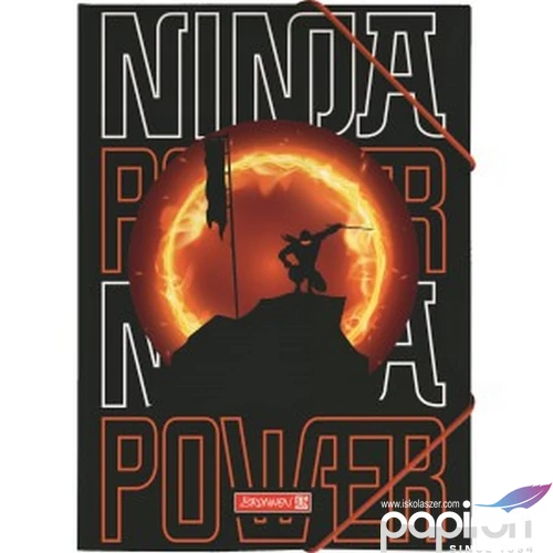 Gumis mappa BRUNNEN  A/4  PP   Ninja  024    1041604