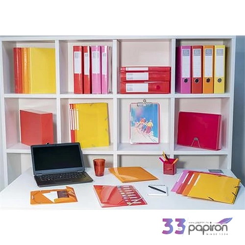 Gumis mappa karton A4 EXACOMPTA Iderama