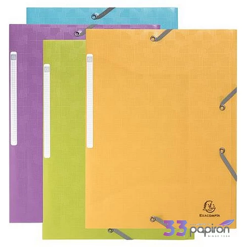Gumis mappa PP A4 15 mm EXACOMPTA Pop`NCo