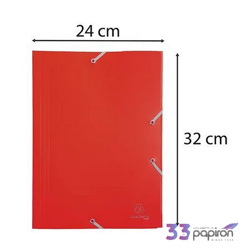 Gumis mappa PP A4 EXACOMPTA Opak