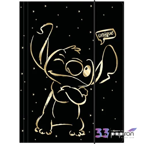 Gumismappa 1 - Stitch Gold A4, karton