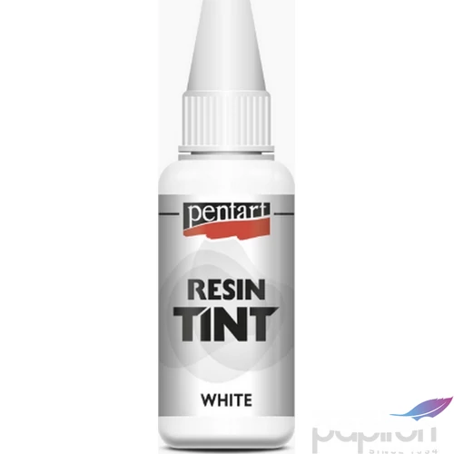 Gyantaszínező tinta 20 ml fehér
