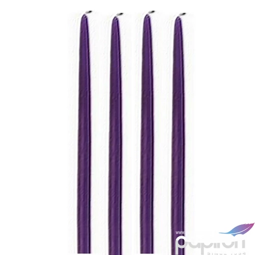 Gyertya kónusz 26cm Lila 26cm darabos! a termék ára 1db-ra értendő!