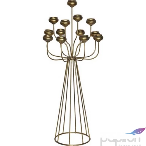 Gyertyatartó 63cm E27 Pringle sárgaréz 40W 28x28x63cm SDDST5