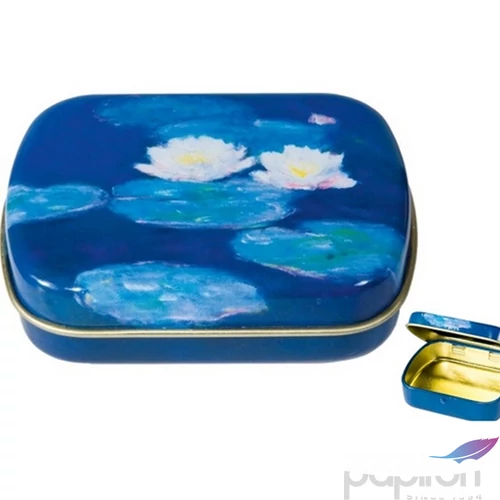 Fémdoboz 6,3x1,8x5,2cm Monet: Water Lilies