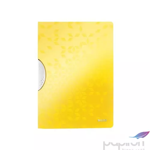 Gyorsfűzős dosszié Leitz WOW Colorclip, sárga Leitz 1db rendelési egység ár 1db-ra