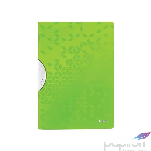 Gyorsfűzős dosszié Leitz WOW Colorclip, zöld Leitz 1db rendelési egység ár 1db-ra