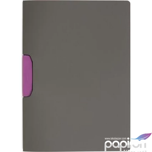 Gyorsfűző klipes A4 Durable pink DB230407