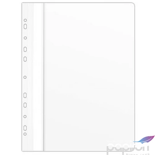 Gyorsfűző lefűzhető PVC Donau A4 fehér 10db/csomag 1704001PL-09