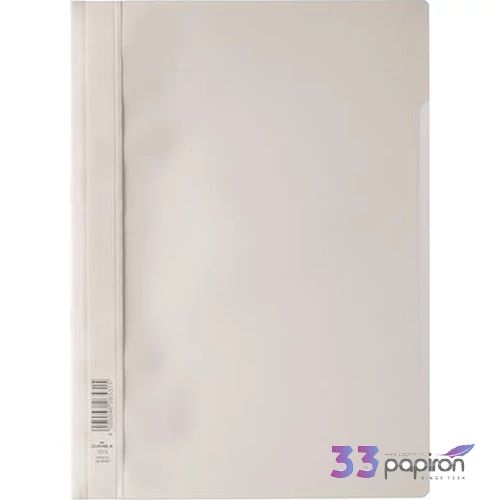 Gyorsfűző PP A4 Economy DURABLE, fehér DB257302