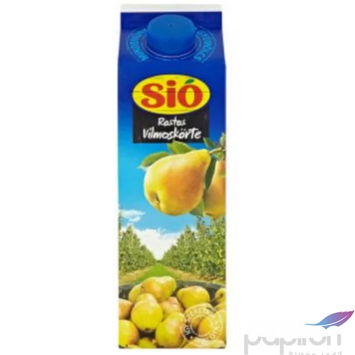 Gyümölcslé 25% Sió 1l rostos vilmoskörte üdítő ital