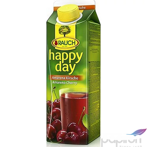 Gyümölcslé 50% Rauch 1l Happy day amarena meggy KHI157