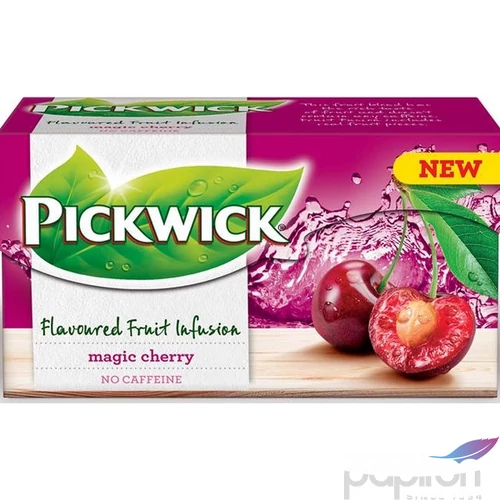 Gyümölcstea, 20x2 g, PICKWICK Fruit Fusion, mágikus meggy KHK250H