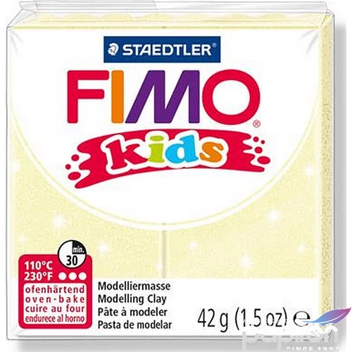 Gyurma 42 g Fimo égethető Kids gyöngyház sárga FM8030106