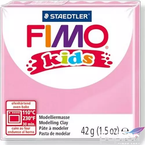 Gyurma 42 g Fimo égethető Kids pink