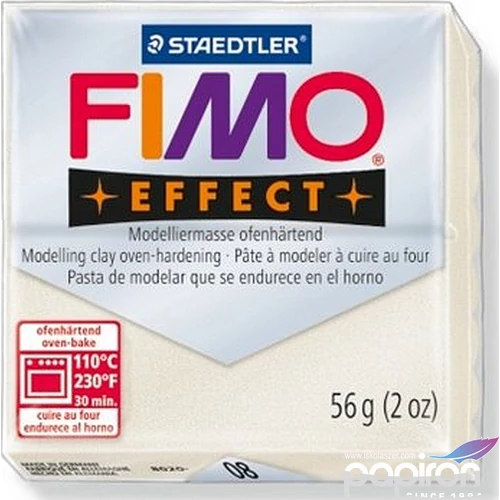 Gyurma 56 g Fimo égethető Effect metál gyöngyház FM802008