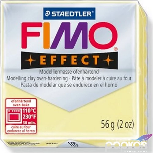 Gyurma 56 g Fimo égethető Effect pasztell vanília FM8020105