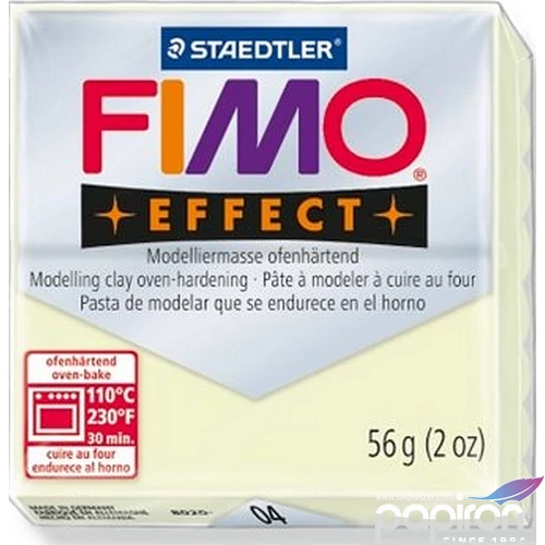 Gyurma 56 g Fimo égethető Effect sötétben világító FM802004