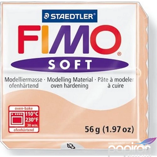 Gyurma 56 g Fimo égethető Soft bőrszín FM802043