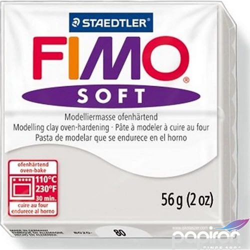 Gyurma 56 g Fimo égethető Soft delfinszürke FM802080