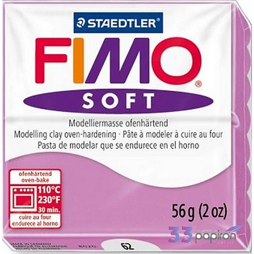 Gyurma 56 g Fimo égethető Soft levendula FM802062