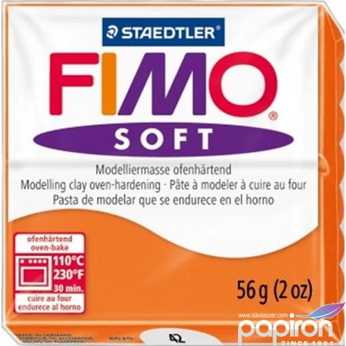 Gyurma 56 g Fimo égethető Soft mandarin FM802042