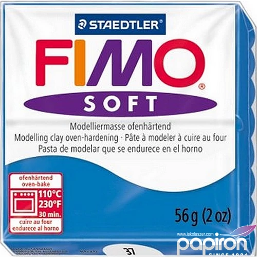 Gyurma 56 g Fimo égethető Soft óceán kék FM802037