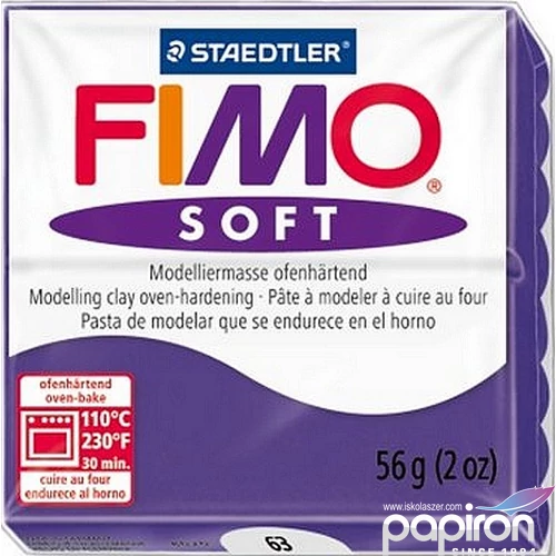 Gyurma 56 g Fimo égethető Soft szilva FM802063