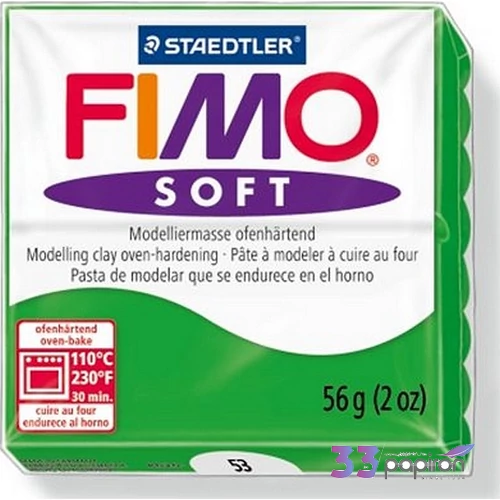 Gyurma 56 g Fimo égethető Soft trópusi zöld FM802053