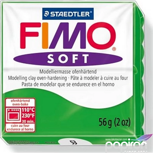 Gyurma 56 g Fimo égethető Soft trópusi zöld FM802053