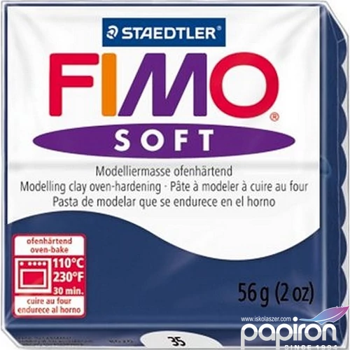 Gyurma 56 g Fimo égethető Soft windsor kék FM802035