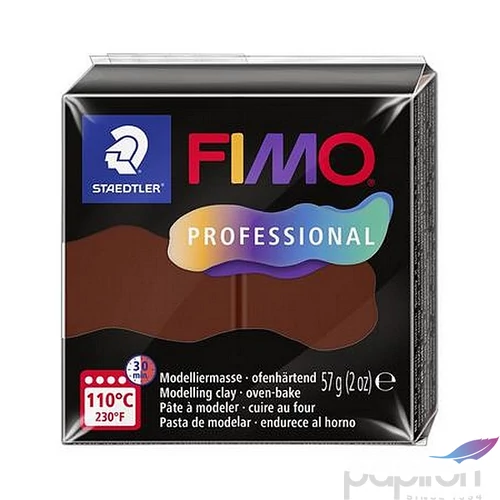Gyurma 57g Fimo égethető, Professional, csokoládé 