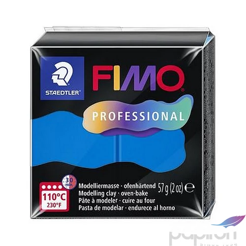 Gyurma 57g Fimo égethető, Professional, kék 