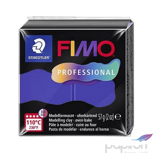 Gyurma 57g Fimo égethető, Professional, királykék 