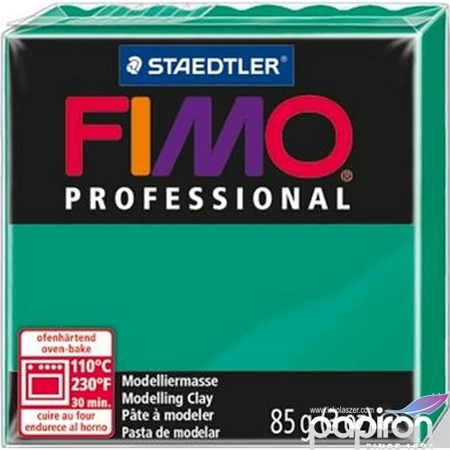 Gyurma 85 g Fimo égethető Professional intenzív zöld FM8004500