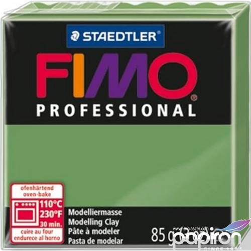Gyurma 85 g Fimo égethető Professional levél zöld FM800457