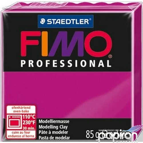 Gyurma 85 g Fimo égethető Professional magenta FM8004210