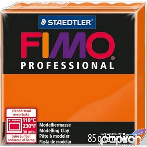 Gyurma 85 g Fimo égethető Professional narancssárga FM80044