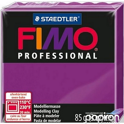 Gyurma 85 g Fimo égethető Professional viola FM800461
