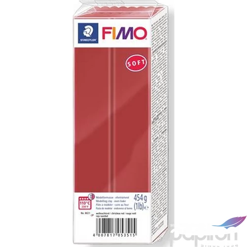 Gyurma égethető Fimo 454 g égethető, Fimo karácsonypiros