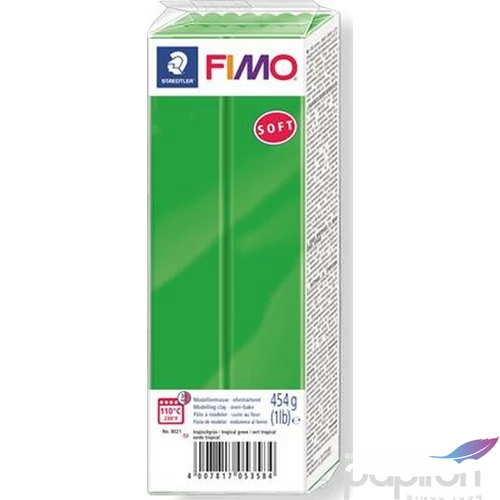 Gyurma égethető Fimo 454 g égethető, Fimo trópusi zöld