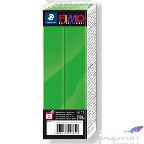 Gyurma égethető Fimo 454g égethető, Fimo fűzöld FM80415