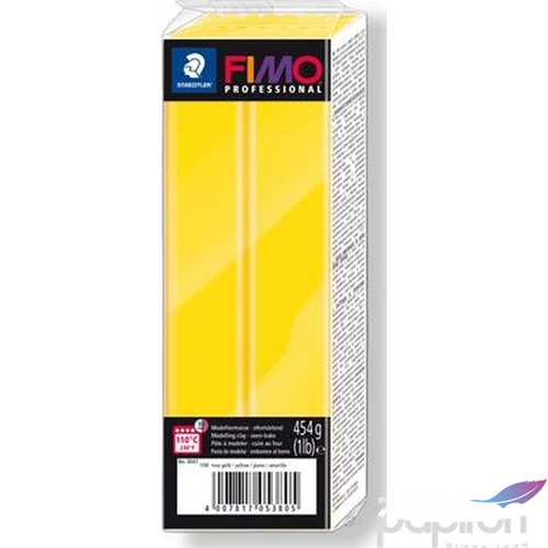 Gyurma égethető Fimo 454g égethető, Fimo sárga FM8041100
