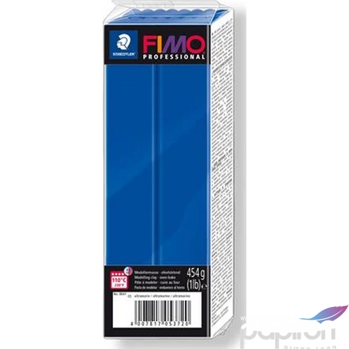 Gyurma égethető Fimo 454g égethető, Fimo ultramarin FM804133