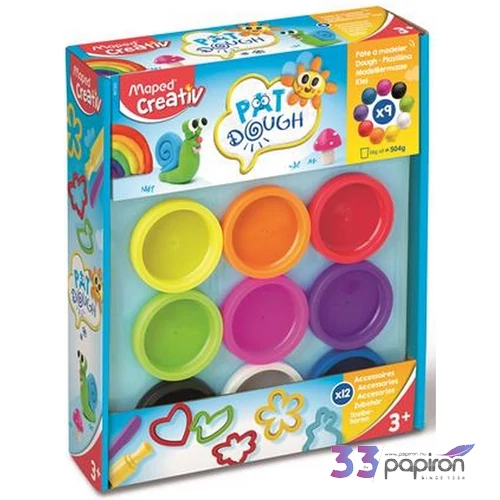 Gyurma készlet Maped 21 darabos, MAPED CREATIV, Pat Dough IMAC907201