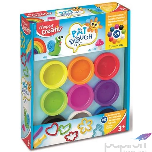 Gyurma készlet Maped 21 darabos, MAPED CREATIV, Pat Dough IMAC907201