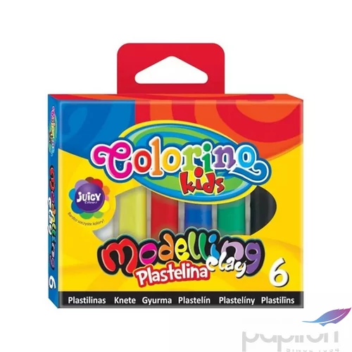 Gyurmakészlet Colorino 6db-os színes